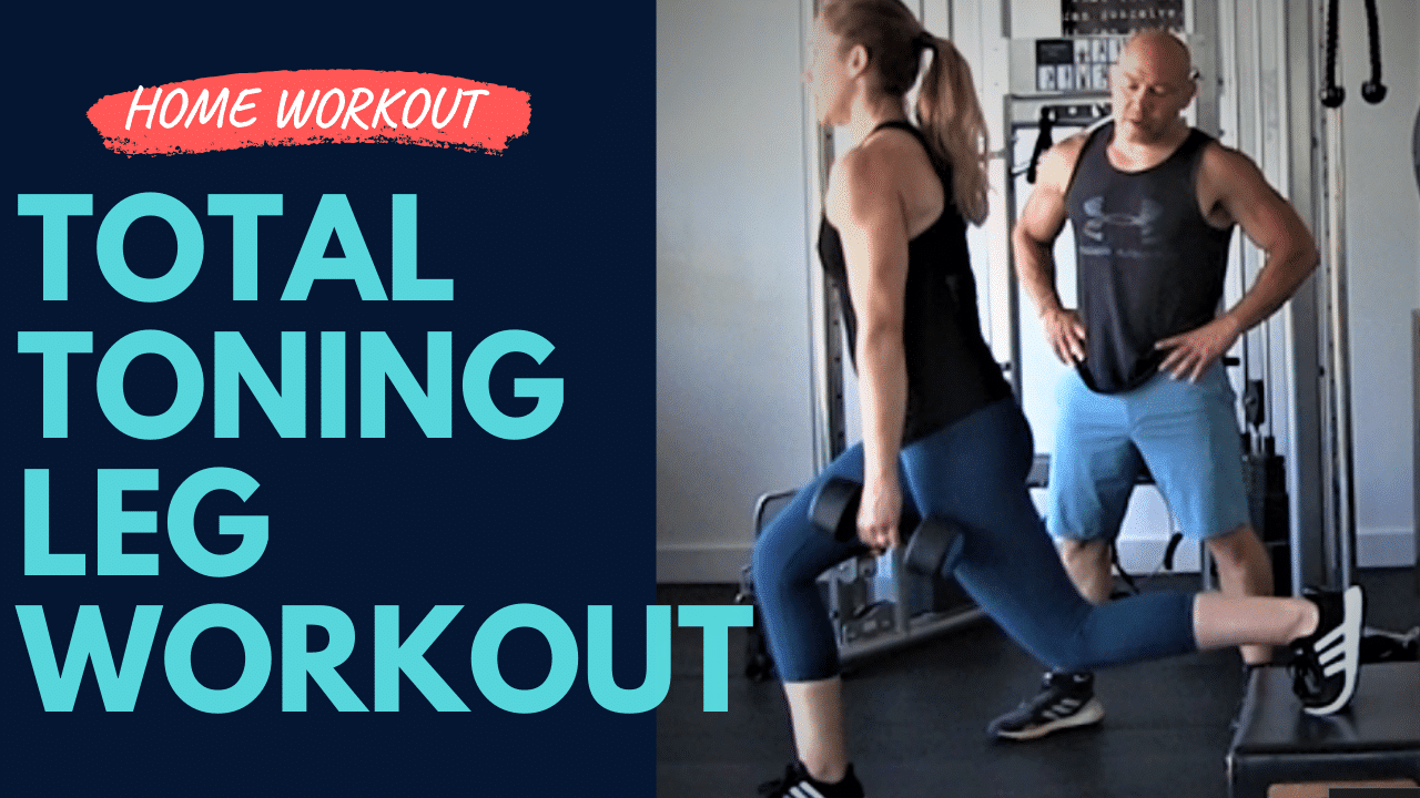 TOTAL TONING ” Leg Workout With Dumbbells” l LEG WORKOUT AT HOME