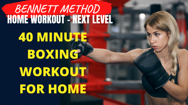 40 MINUTE BOXING WORKOUT FOR HOME l NEXT LEVEL HOME WORKOUTS