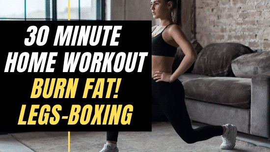 30 Minute Leg Shaping At-Home Workout (Boxing Workout Included)
