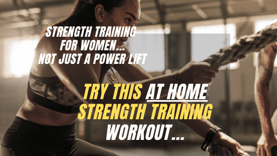 STRENGTH TRAINING ( Strength Training Workout For Women)