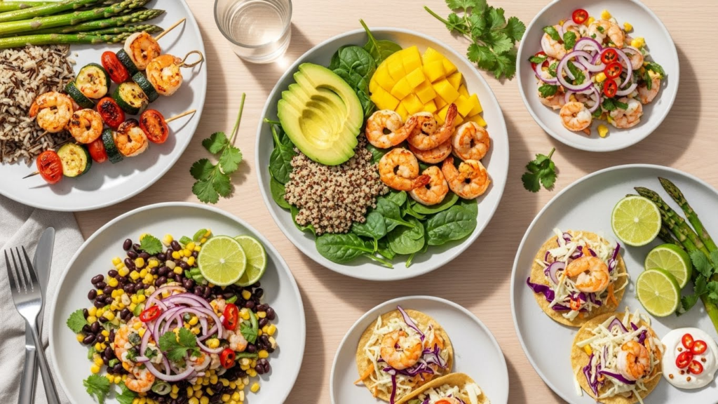 Easy Cilantro Garlic Shrimp Recipe