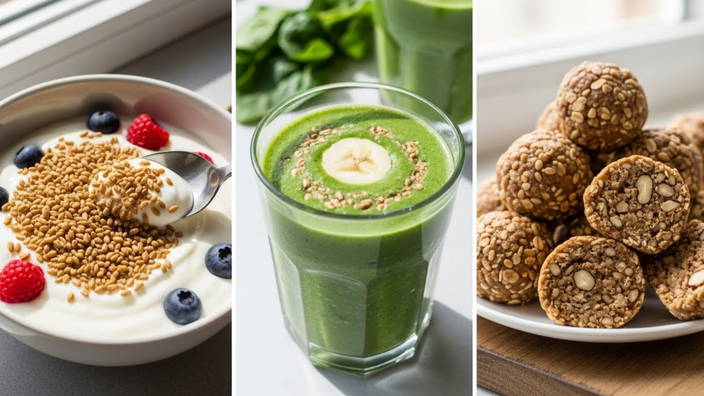 Creative ways to use wheat germ in smoothies, breakfast bowls, and snacks.