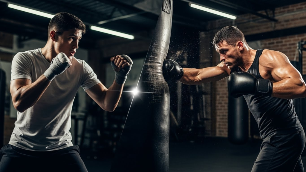 Shadow Boxing & Heavy Bag Workout